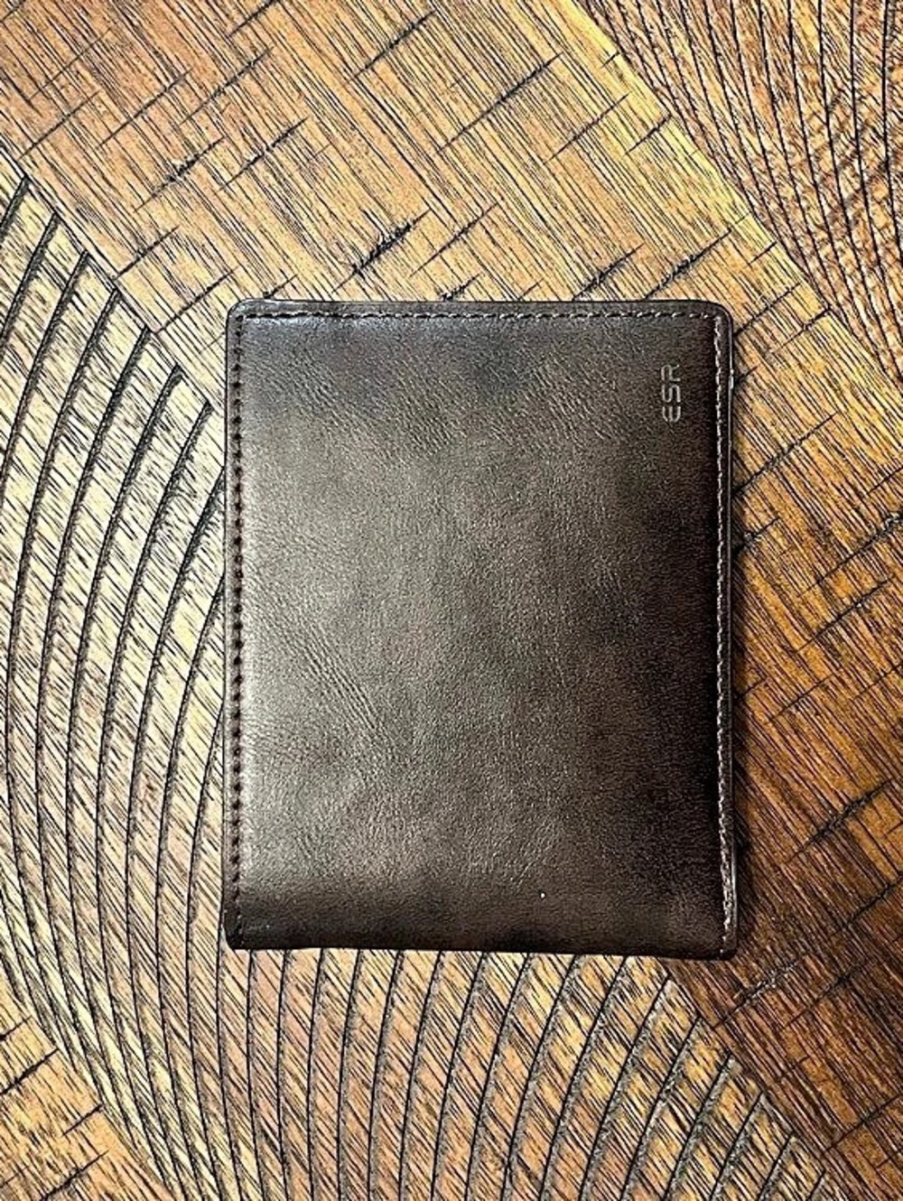 ESR Geo Wallet Brown Leather Wallet